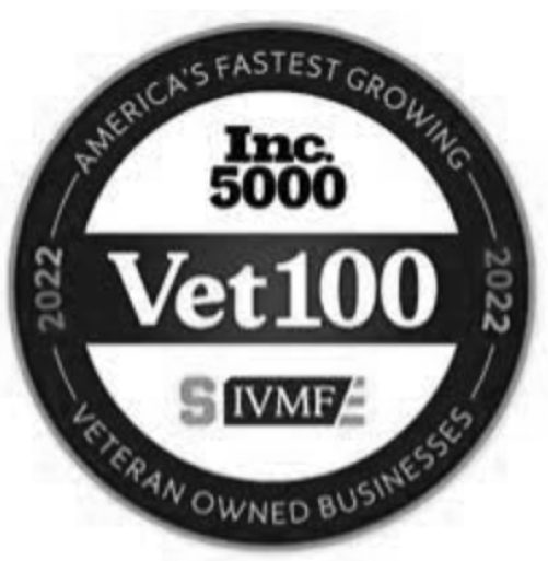 A black and white badge displays the text 